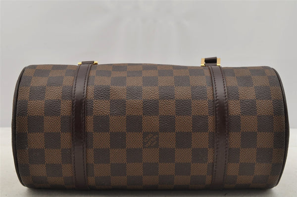 Authentic Louis Vuitton Damier Papillon 26 Hand Bag Purse N51304 LV 7675I
