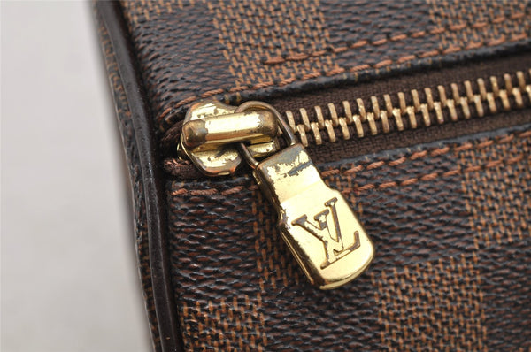 Authentic Louis Vuitton Damier Papillon 26 Hand Bag Purse N51304 LV 7675I