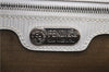 Authentic FENDI Vintage Logo Shoulder Bag White 7677C