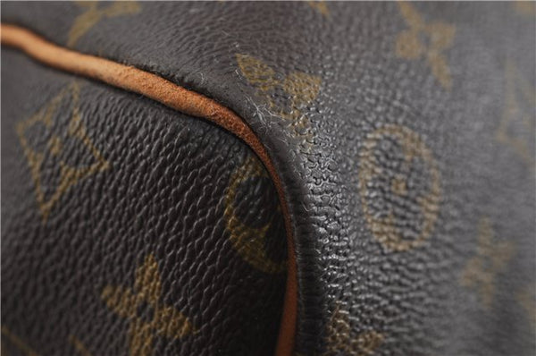 Auth Louis Vuitton Monogram Keepall Bandouliere 60 Boston Bag M41412 LV 7677D