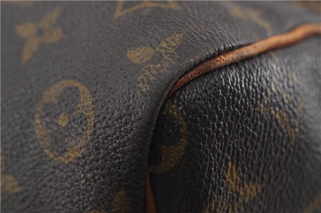 Auth Louis Vuitton Monogram Keepall Bandouliere 60 Boston Bag M41412 LV 7677D
