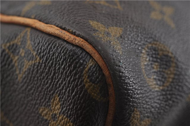 Auth Louis Vuitton Monogram Keepall Bandouliere 60 Boston Bag M41412 LV 7677D