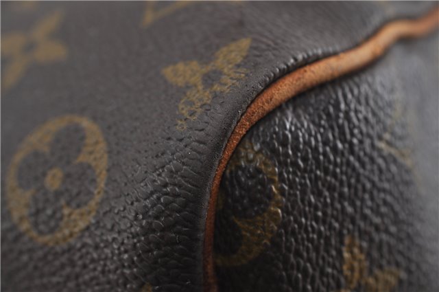 Auth Louis Vuitton Monogram Keepall Bandouliere 60 Boston Bag M41412 LV 7677D