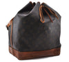Authentic LOUIS VUITTON Monogram Noe Shoulder Bag M42224 LV 7679C