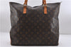 Authentic LOUIS VUITTON Monogram Cabas Mezzo Tote Bag M51151 LV 7680C
