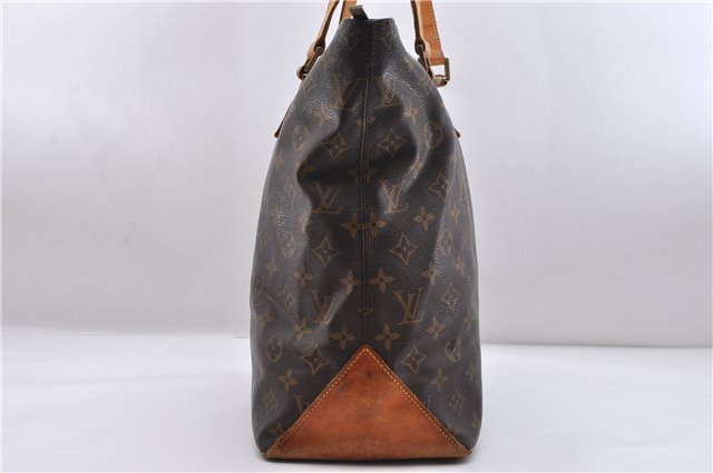 Authentic LOUIS VUITTON Monogram Cabas Mezzo Tote Bag M51151 LV 7680C