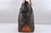 Authentic LOUIS VUITTON Monogram Cabas Mezzo Tote Bag M51151 LV 7680C