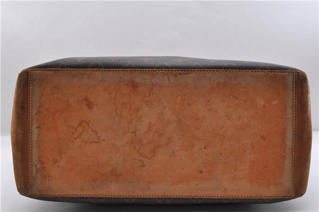 Authentic LOUIS VUITTON Monogram Cabas Mezzo Tote Bag M51151 LV 7680C