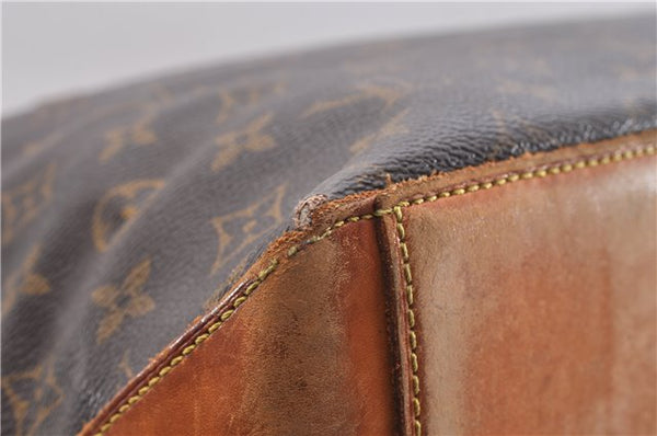 Authentic LOUIS VUITTON Monogram Cabas Mezzo Tote Bag M51151 LV 7680C
