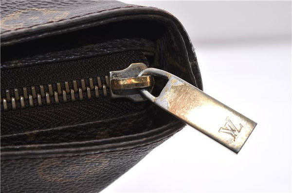 Authentic LOUIS VUITTON Monogram Cabas Mezzo Tote Bag M51151 LV 7680C