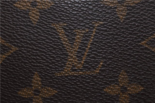 Authentic LOUIS VUITTON Monogram Cabas Mezzo Tote Bag M51151 LV 7680C