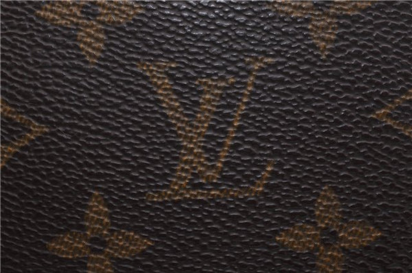 Authentic LOUIS VUITTON Monogram Cabas Mezzo Tote Bag M51151 LV 7680C