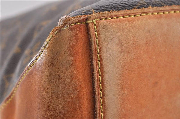 Authentic LOUIS VUITTON Monogram Cabas Mezzo Tote Bag M51151 LV 7680C