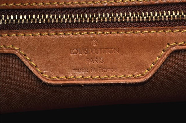 Authentic LOUIS VUITTON Monogram Cabas Mezzo Tote Bag M51151 LV 7680C