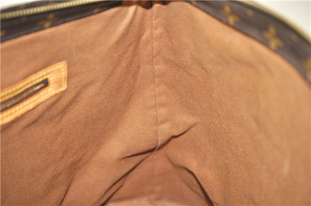 Authentic LOUIS VUITTON Monogram Cabas Mezzo Tote Bag M51151 LV 7680C
