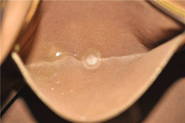 Authentic LOUIS VUITTON Monogram Cabas Mezzo Tote Bag M51151 LV 7680C