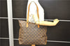 Authentic LOUIS VUITTON Monogram Cabas Mezzo Tote Bag M51151 LV 7680C