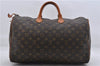 Authentic Louis Vuitton Monogram Speedy 40 Hand Boston Bag M41522 LV 7680D