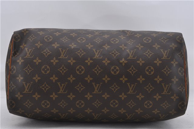 Authentic Louis Vuitton Monogram Speedy 40 Hand Boston Bag M41522 LV 7680D