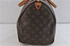 Authentic LOUIS VUITTON Monogram Speedy 35 Hand Bag M41524 LV 7683C