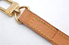 Authentic Louis Vuitton Leather Shoulder Strap Beige 45.7" LV 7686D