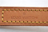 Authentic Louis Vuitton Leather Shoulder Strap Beige 45.7" LV 7686D