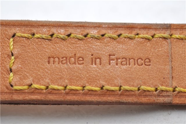 Authentic Louis Vuitton Leather Shoulder Strap Beige 45.7