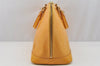 Authentic Louis Vuitton Epi Alma PM Hand Bag Yellow M52149 LV 7686I