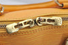 Authentic Louis Vuitton Epi Alma PM Hand Bag Yellow M52149 LV 7686I