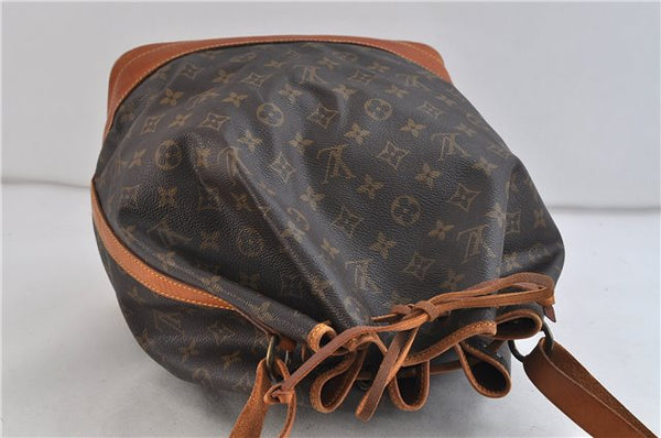 Authentic LOUIS VUITTON Monogram Noe Shoulder Bag M42224 LV 7687C