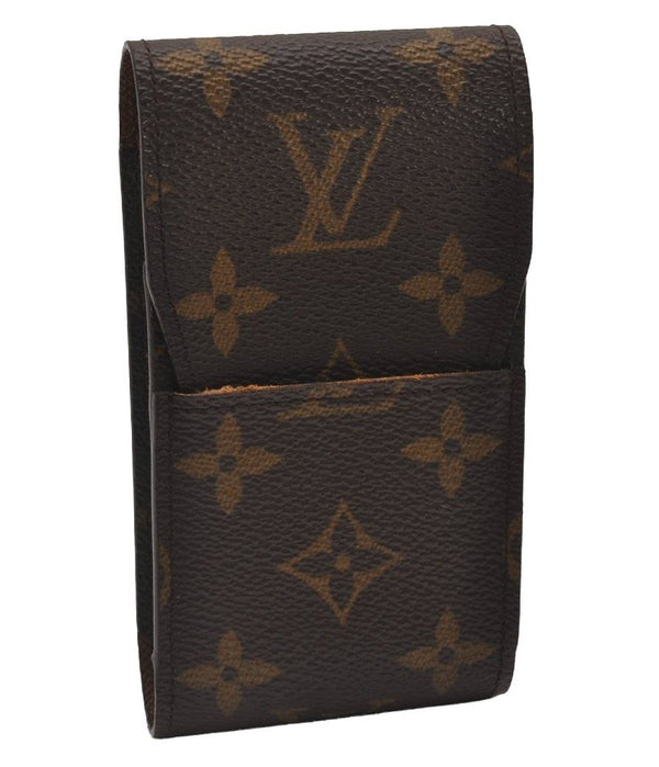 Authentic Louis Vuitton Monogram Etui Cigarette Case M63024 LV 7687I
