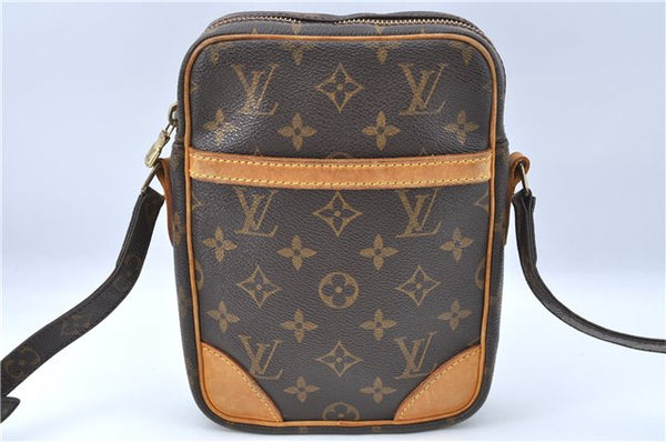 Authentic Louis Vuitton Monogram Danube Shoulder Cross Body Bag M45266 LV 7688B