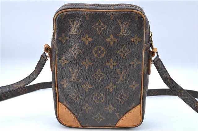 Authentic Louis Vuitton Monogram Danube Shoulder Cross Body Bag M45266 LV 7688B