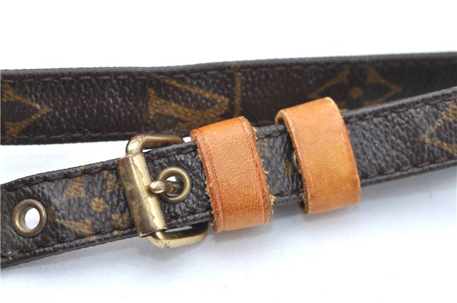 Authentic Louis Vuitton Monogram Danube Shoulder Cross Body Bag M45266 LV 7688B