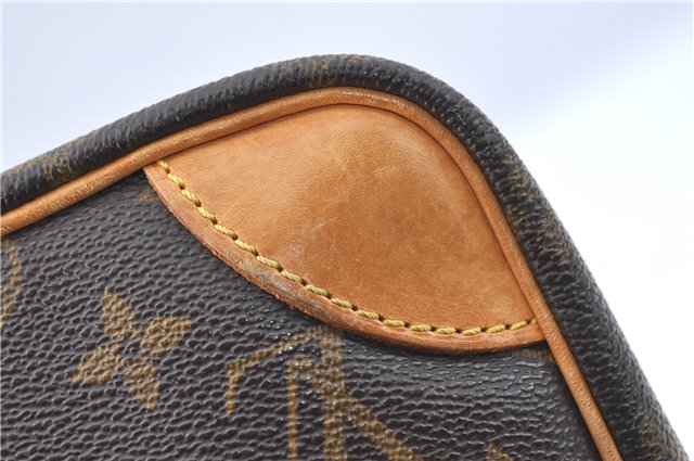 Authentic Louis Vuitton Monogram Danube Shoulder Cross Body Bag M45266 LV 7688B