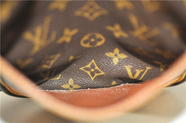 Authentic Louis Vuitton Monogram Danube Shoulder Cross Body Bag M45266 LV 7688B