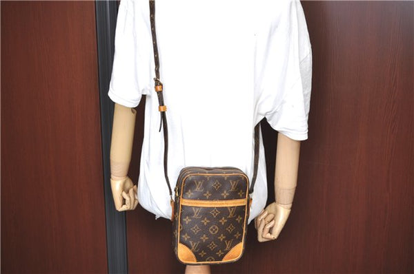 Authentic Louis Vuitton Monogram Danube Shoulder Cross Body Bag M45266 LV 7688B
