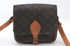 Auth LOUIS VUITTON Monogram Cartouchiere MM Shoulder Cross Bag M51253 LV 7691C
