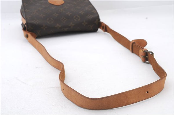 Auth LOUIS VUITTON Monogram Cartouchiere MM Shoulder Cross Bag M51253 LV 7691C