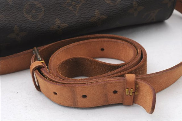 Auth LOUIS VUITTON Monogram Cartouchiere MM Shoulder Cross Bag M51253 LV 7691C