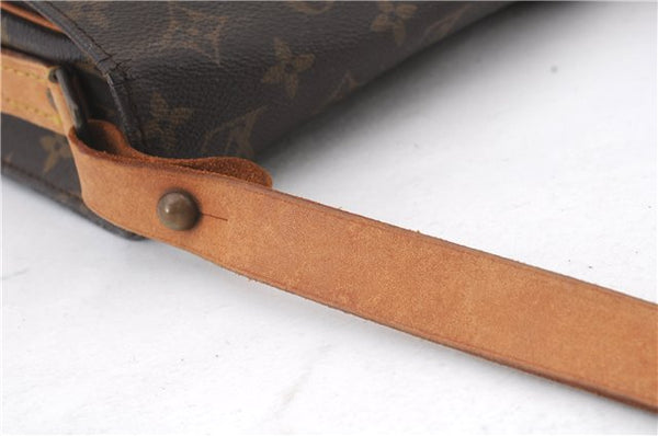 Auth LOUIS VUITTON Monogram Cartouchiere MM Shoulder Cross Bag M51253 LV 7691C