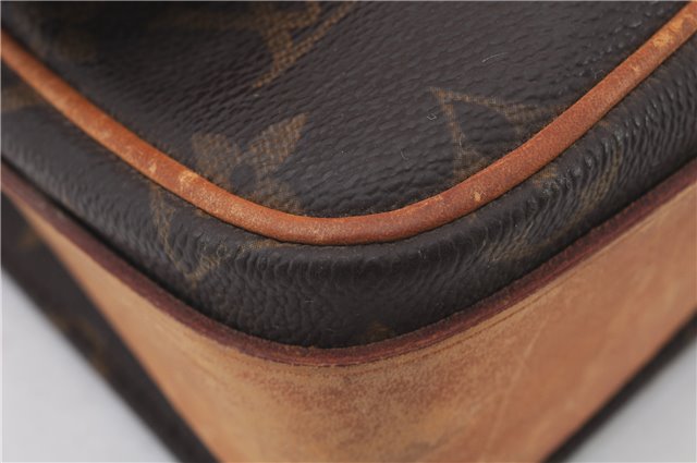 Auth LOUIS VUITTON Monogram Cartouchiere MM Shoulder Cross Bag M51253 LV 7691C