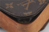 Auth LOUIS VUITTON Monogram Cartouchiere MM Shoulder Cross Bag M51253 LV 7691C