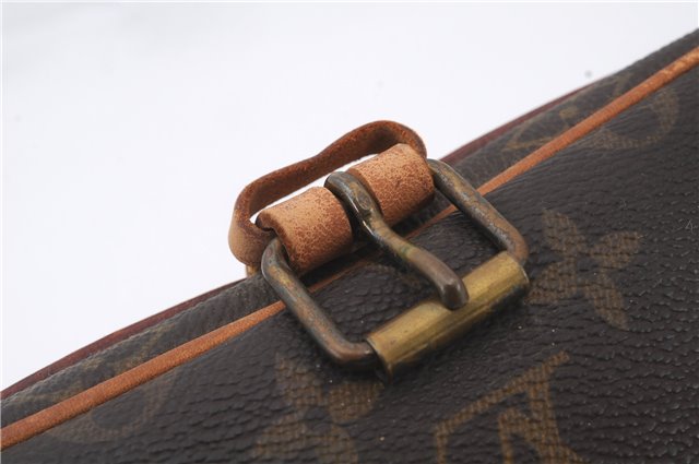 Auth LOUIS VUITTON Monogram Cartouchiere MM Shoulder Cross Bag M51253 LV 7691C