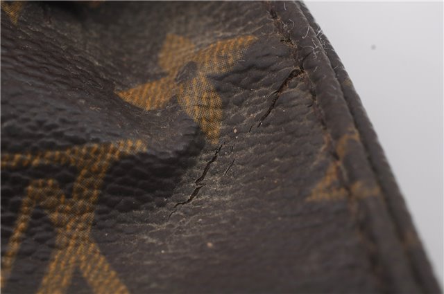 Auth LOUIS VUITTON Monogram Cartouchiere MM Shoulder Cross Bag M51253 LV 7691C