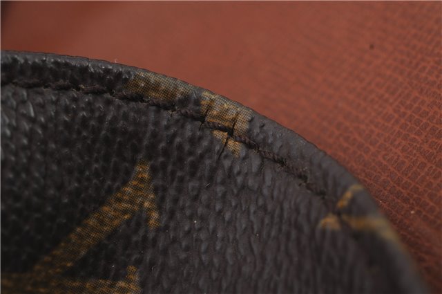 Auth LOUIS VUITTON Monogram Cartouchiere MM Shoulder Cross Bag M51253 LV 7691C