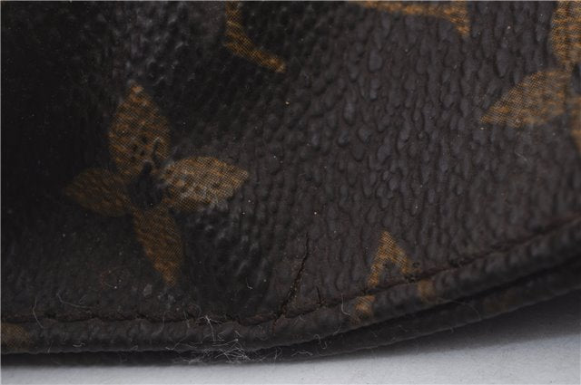 Auth LOUIS VUITTON Monogram Cartouchiere MM Shoulder Cross Bag M51253 LV 7691C