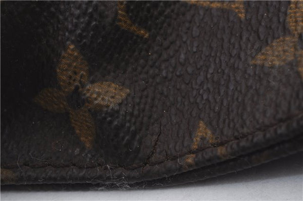 Auth LOUIS VUITTON Monogram Cartouchiere MM Shoulder Cross Bag M51253 LV 7691C