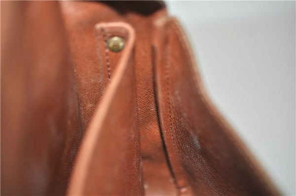 Auth LOUIS VUITTON Monogram Cartouchiere MM Shoulder Cross Bag M51253 LV 7691C