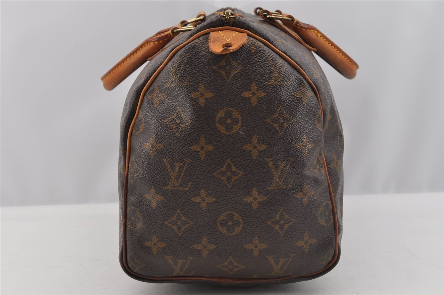 Authentic Louis Vuitton Monogram Speedy 30 Hand Boston Bag M41526 LV 7693I